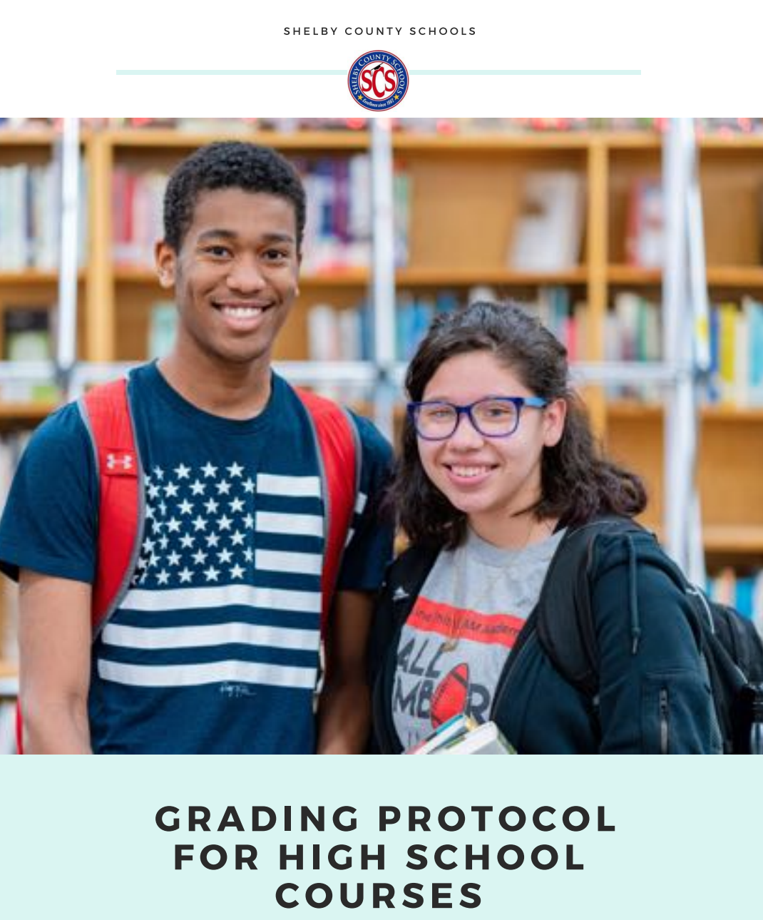 High school boy and girl