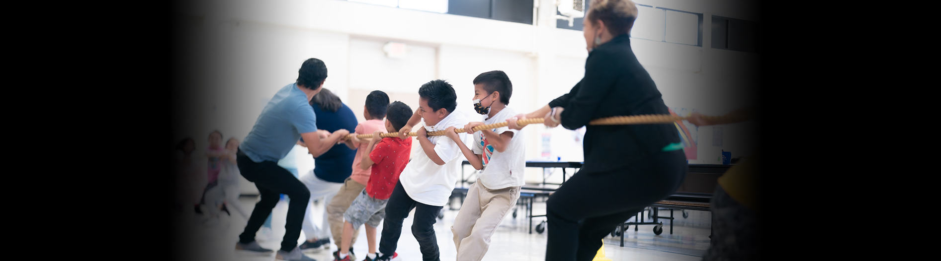 SCS Teacher in classroom teaching to students.