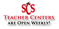 SCS Teacher Center Summer Schedule