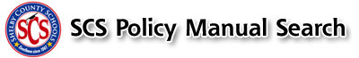 SCS Policy Manual Search