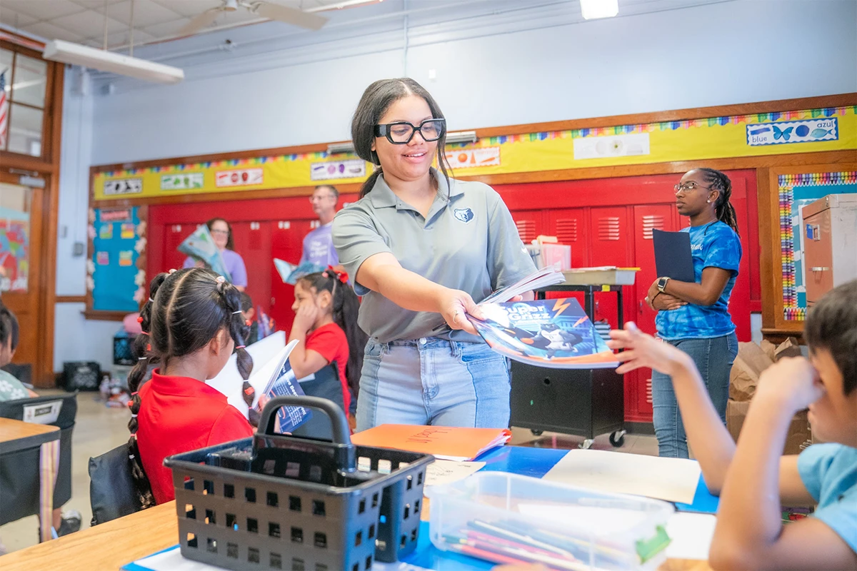 MSCS School Teacher in classroom