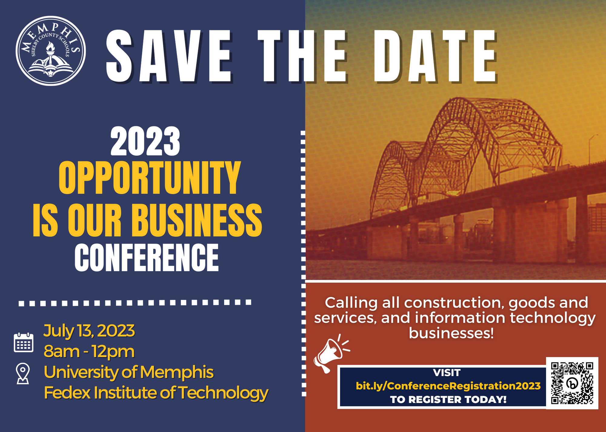 Save The Date Business Conference