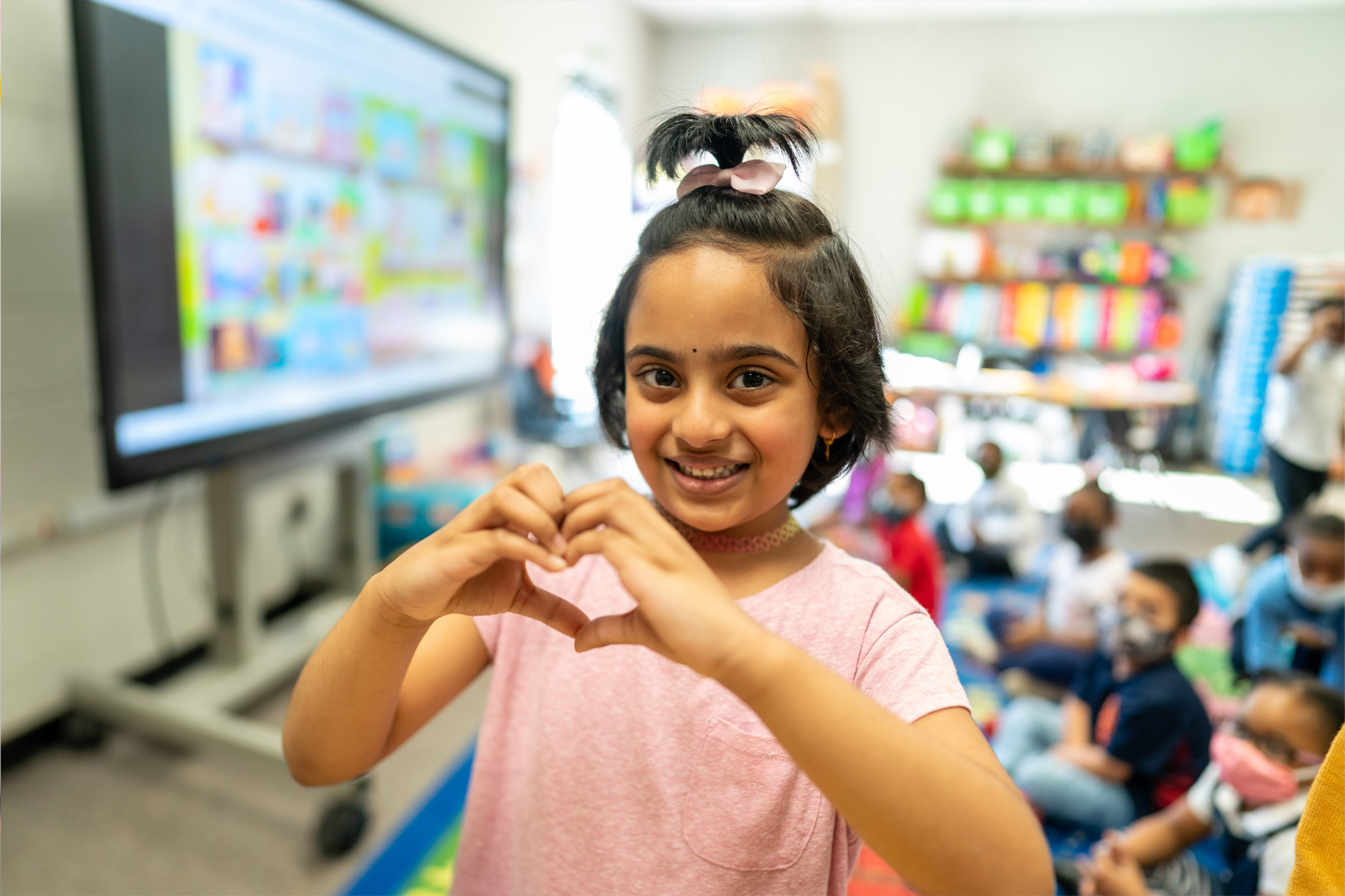 Joyful Pre-K classroom moment