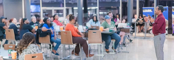 Families and community members